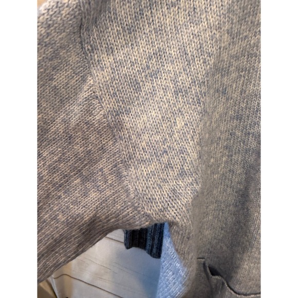 Ella Moss Women's Blue Marled Knit Button Front Cardigan Sweater Size Large - Picture 7 of 9